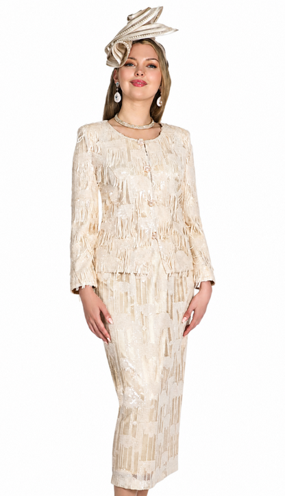 Lily And Taylor 5200-CPN Church Suit
