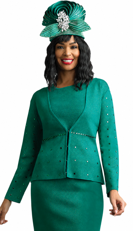 Lily And Taylor 726-EMR Church Suit