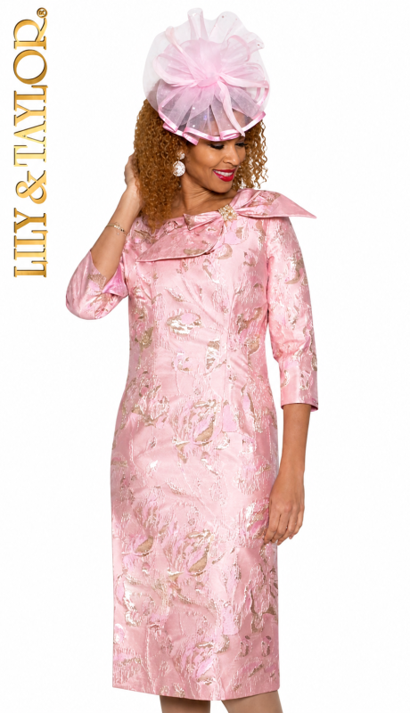 Lily And Taylor 4962-RSE Church Dress