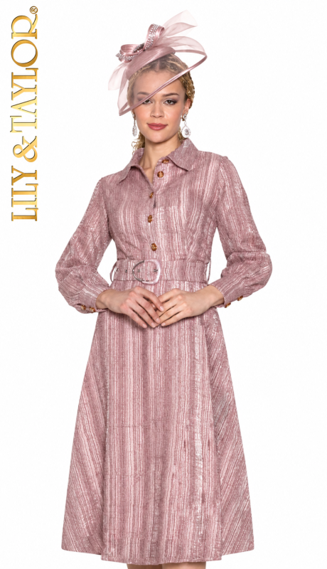 Lily And Taylor 5108-MAU Church Dress