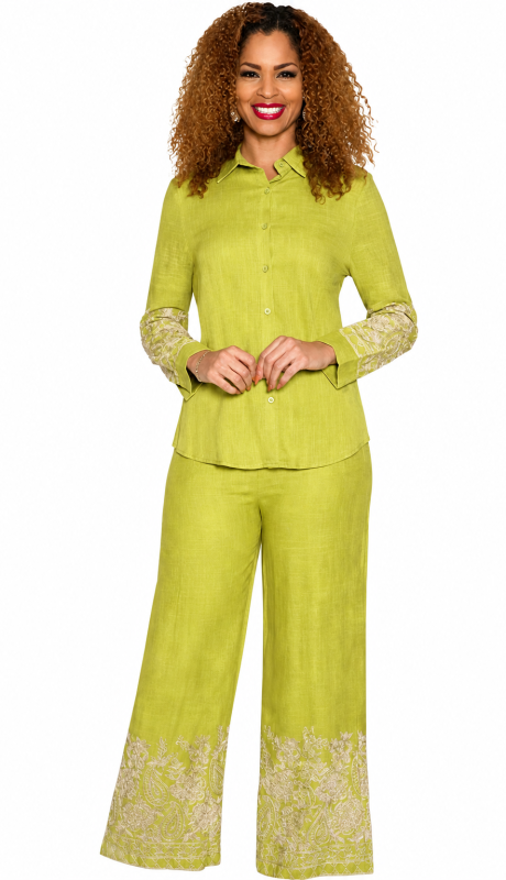 Lily And Taylor 5052-KWG Church Dress