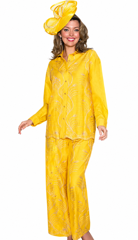 Lily And Taylor 5051-YWG Church Dress