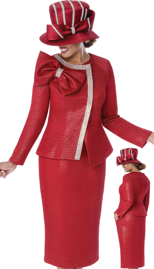 GMI 402022-RED-H Church Hat