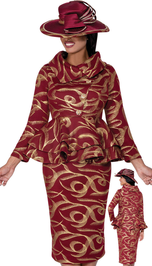 GMI G400632-BWG-IH Womens Church Suit