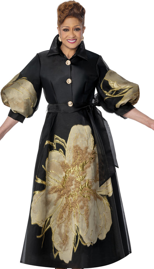 Dorinda Clark Cole 310321-BLK Church Dress