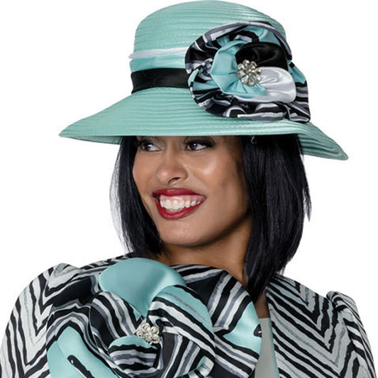 GMI 401773-AQU-H-QS Church Hat