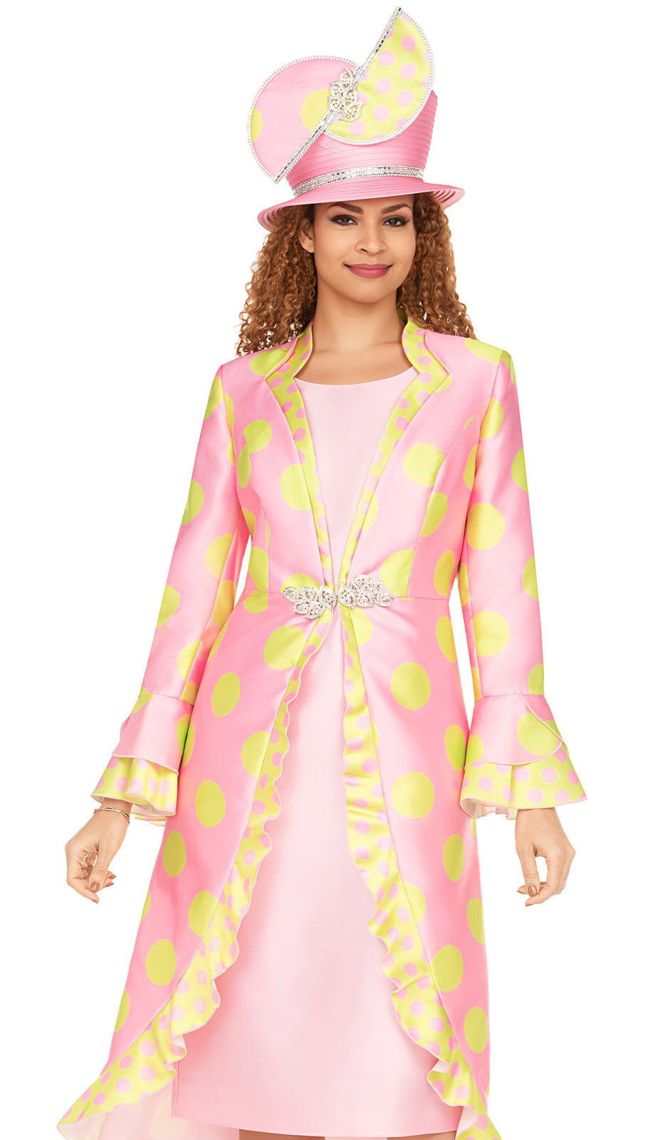 Mia By Giovanna D1303-PWG Church Dress