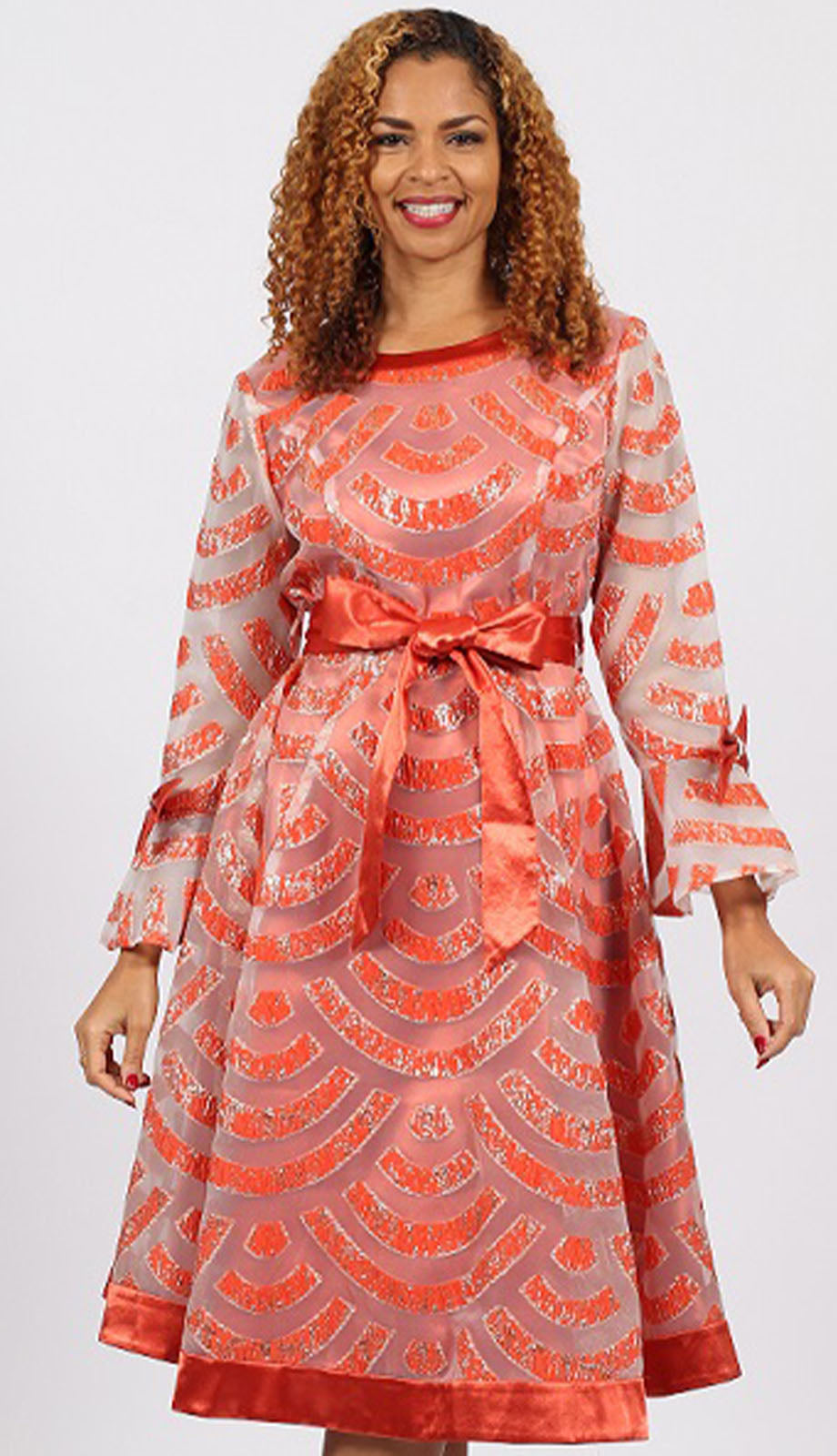 Diana Couture 8991-SCR Church Dress