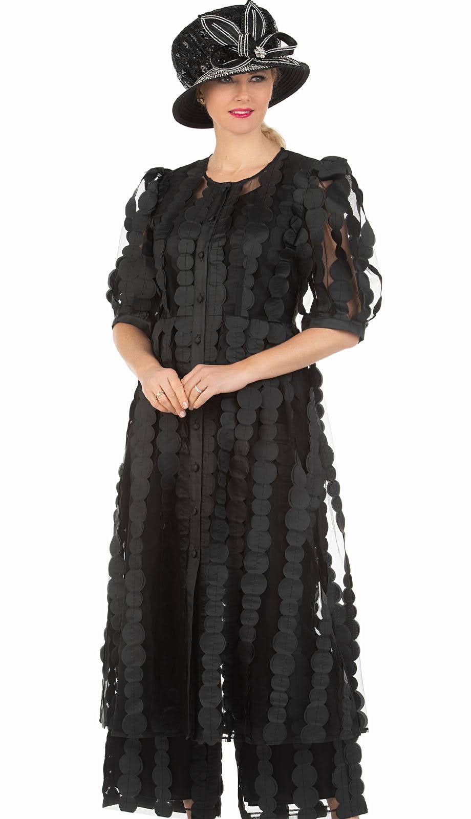 Giovanna D1628-BLK-CO Pant Set