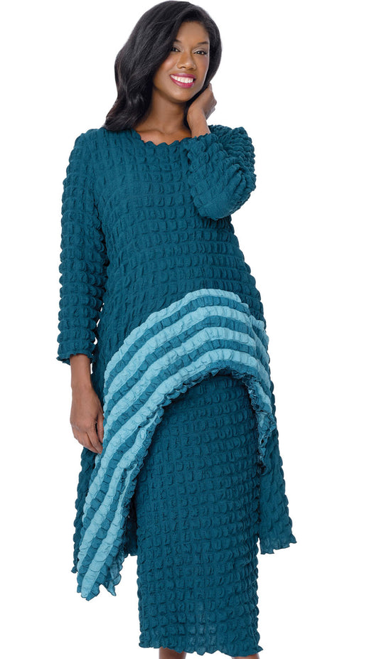 Divine Casuals DC2072-TEA Church Dress