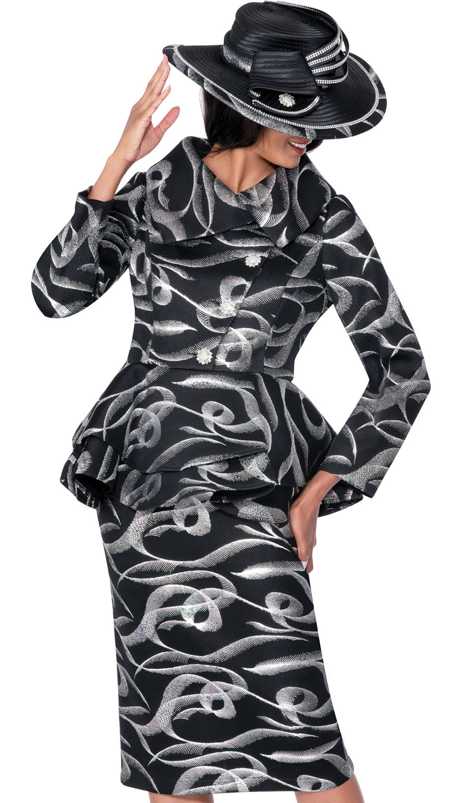 GMI G400632-BWS-IH Ladies Church Suit