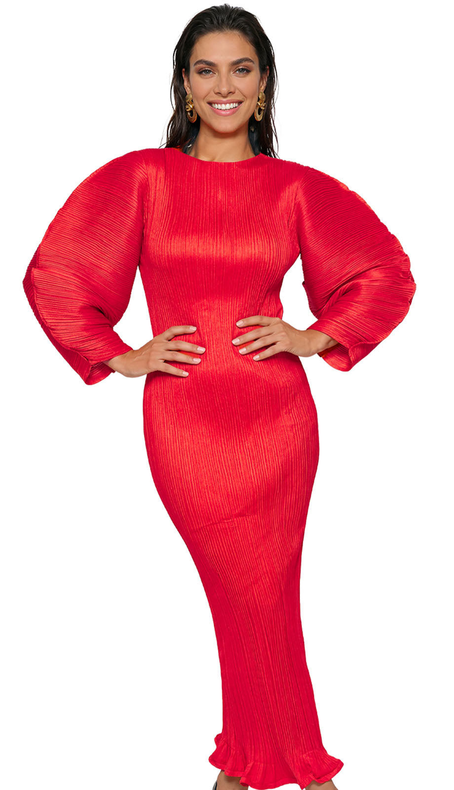 Luxe Moda LM529 Church Dress