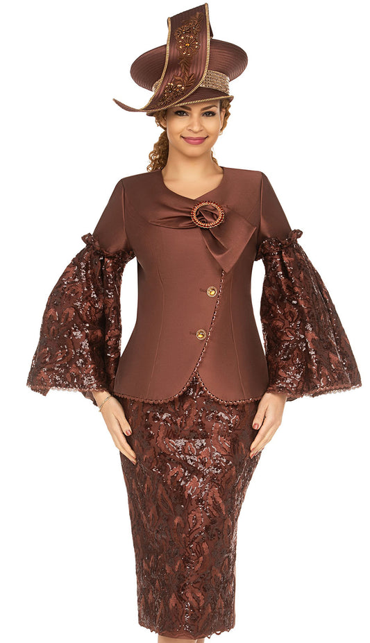 Mia By Giovanna G1304-CHC Church Suit