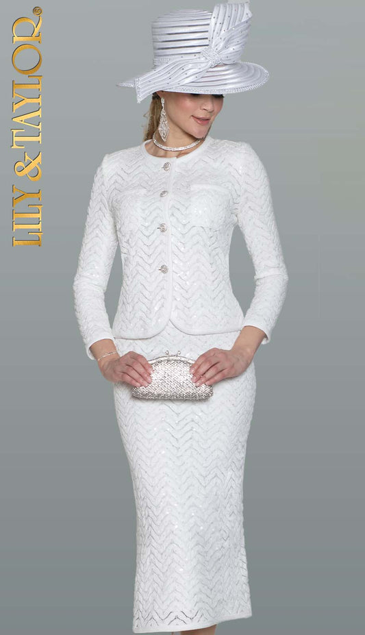 Lily and Taylor H169 Church Dress