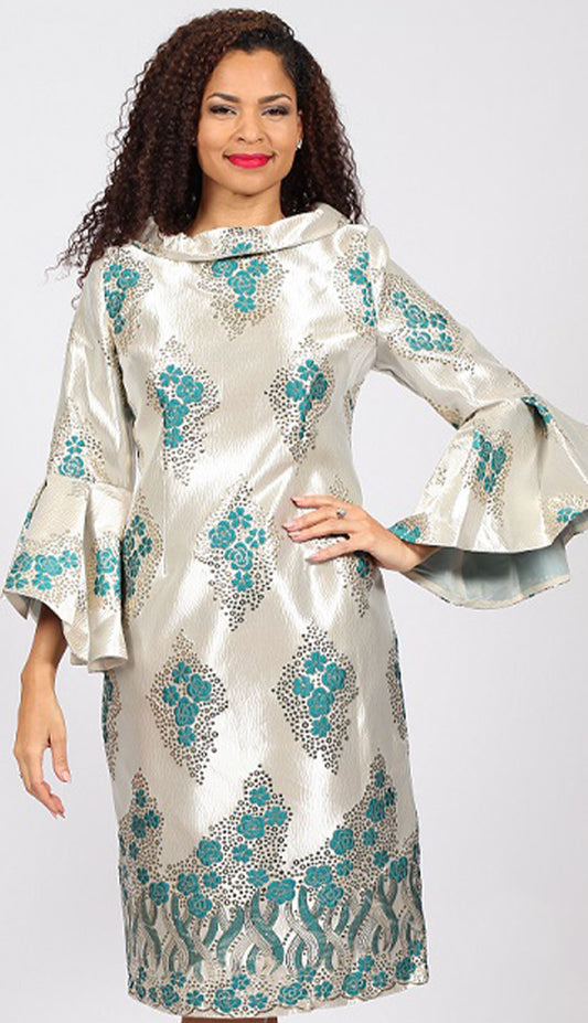 Diana Couture 8736-GWS-CO Church Dress