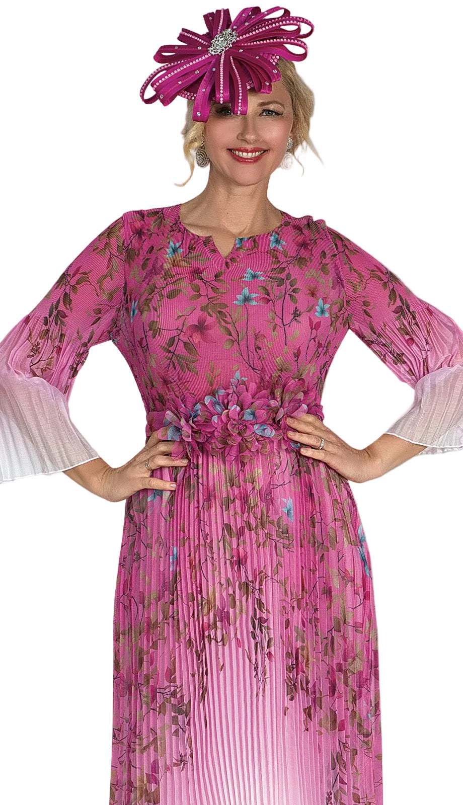 Lily And Taylor 5197-PNK Church Dress