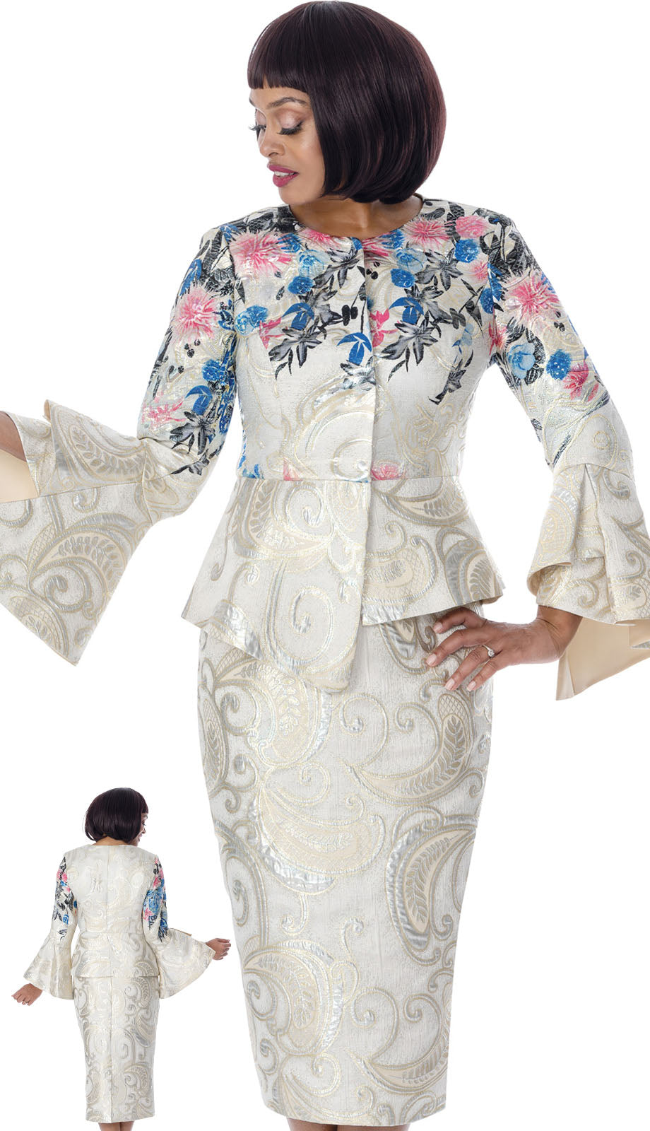 GMI 402052-MUL-QS Church Suit