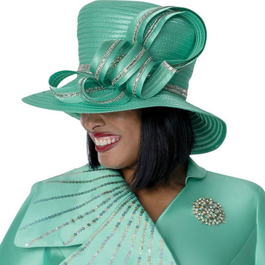 GMI 401812-GRN-H-QS Church Hat