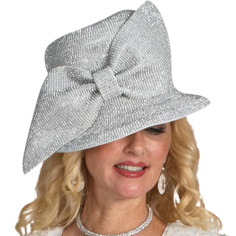 Lily And Taylor H146-SLV Church Hat