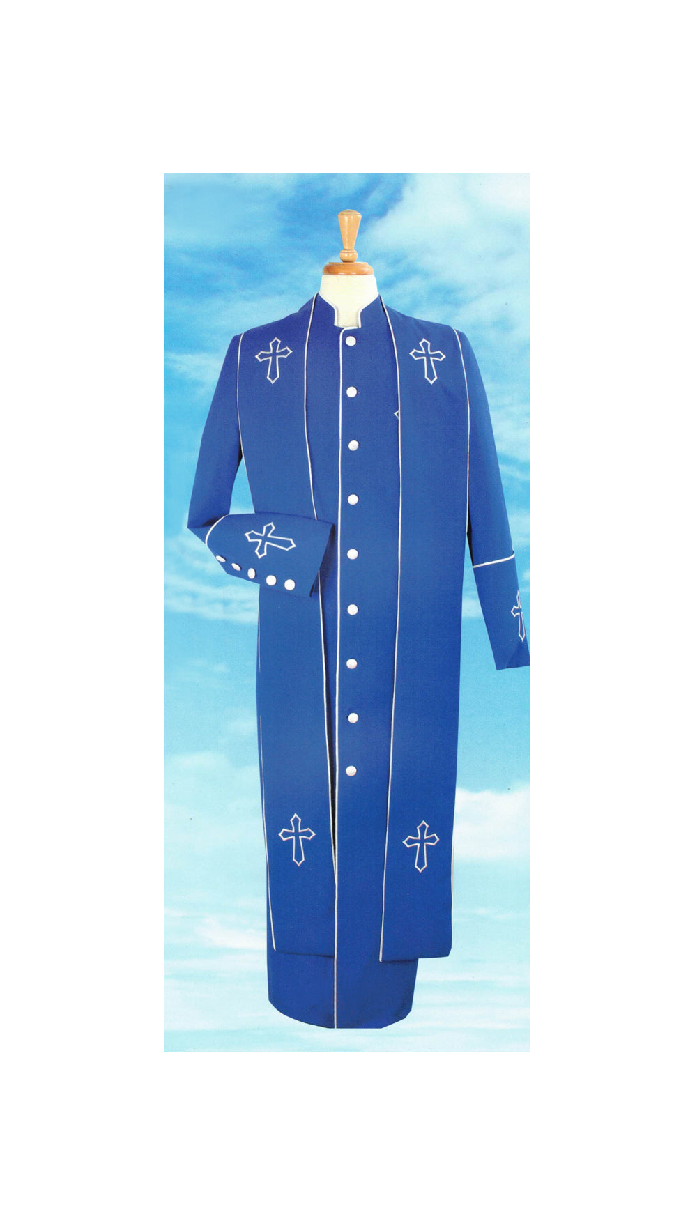 Sapphire Church Robe