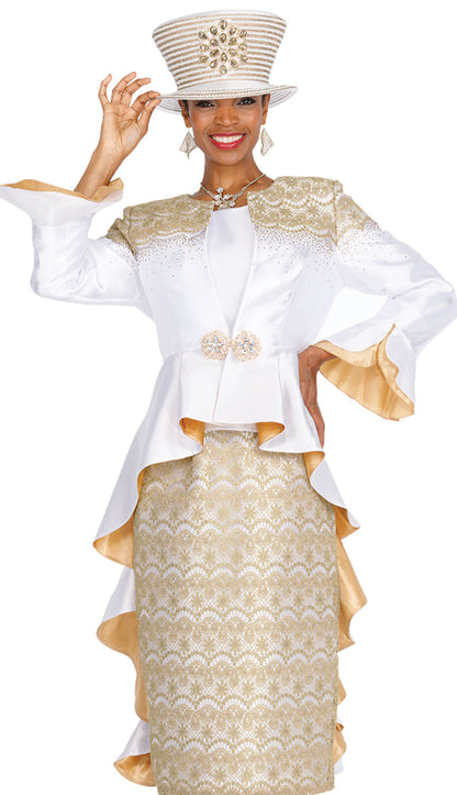 Champagne Italy 6102 Church Suit