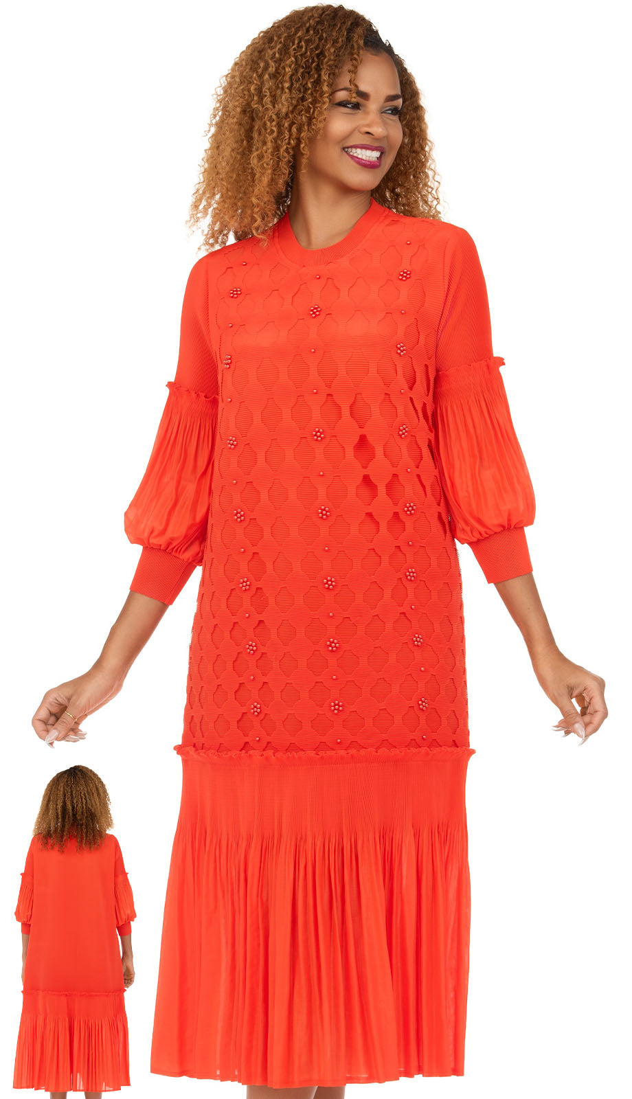 Giovanna D2463-ORG-CO Church Dress