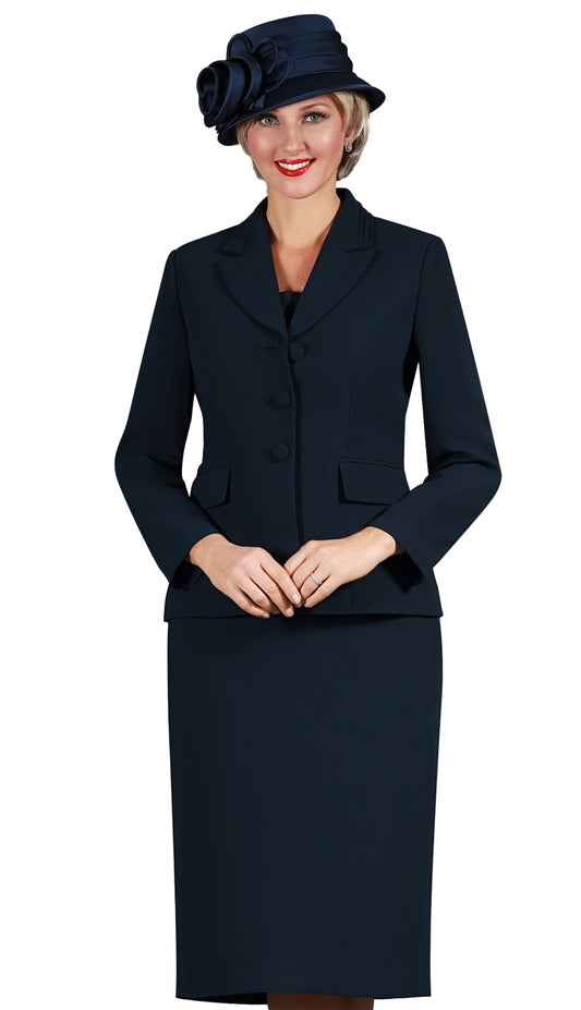 Giovanna S0743-NVY Church Suit