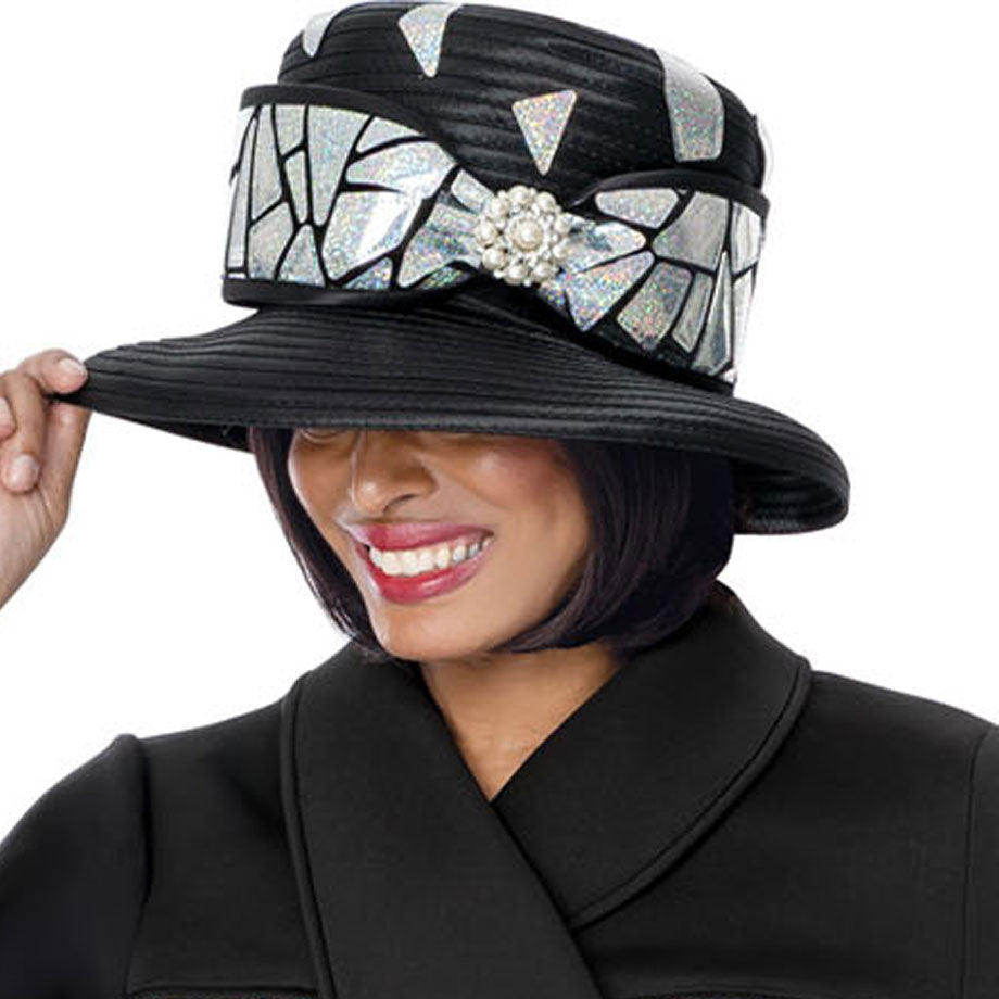 GMI 402082-BLK-H-QS Church Hat