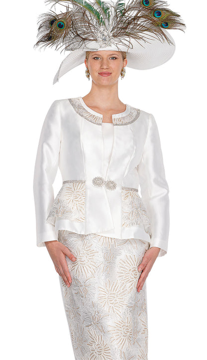 Elite Champagne 6266-H Church Hat