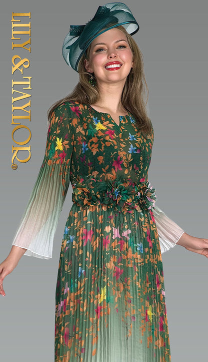 Lily And Taylor 5197-PNK Church Dress