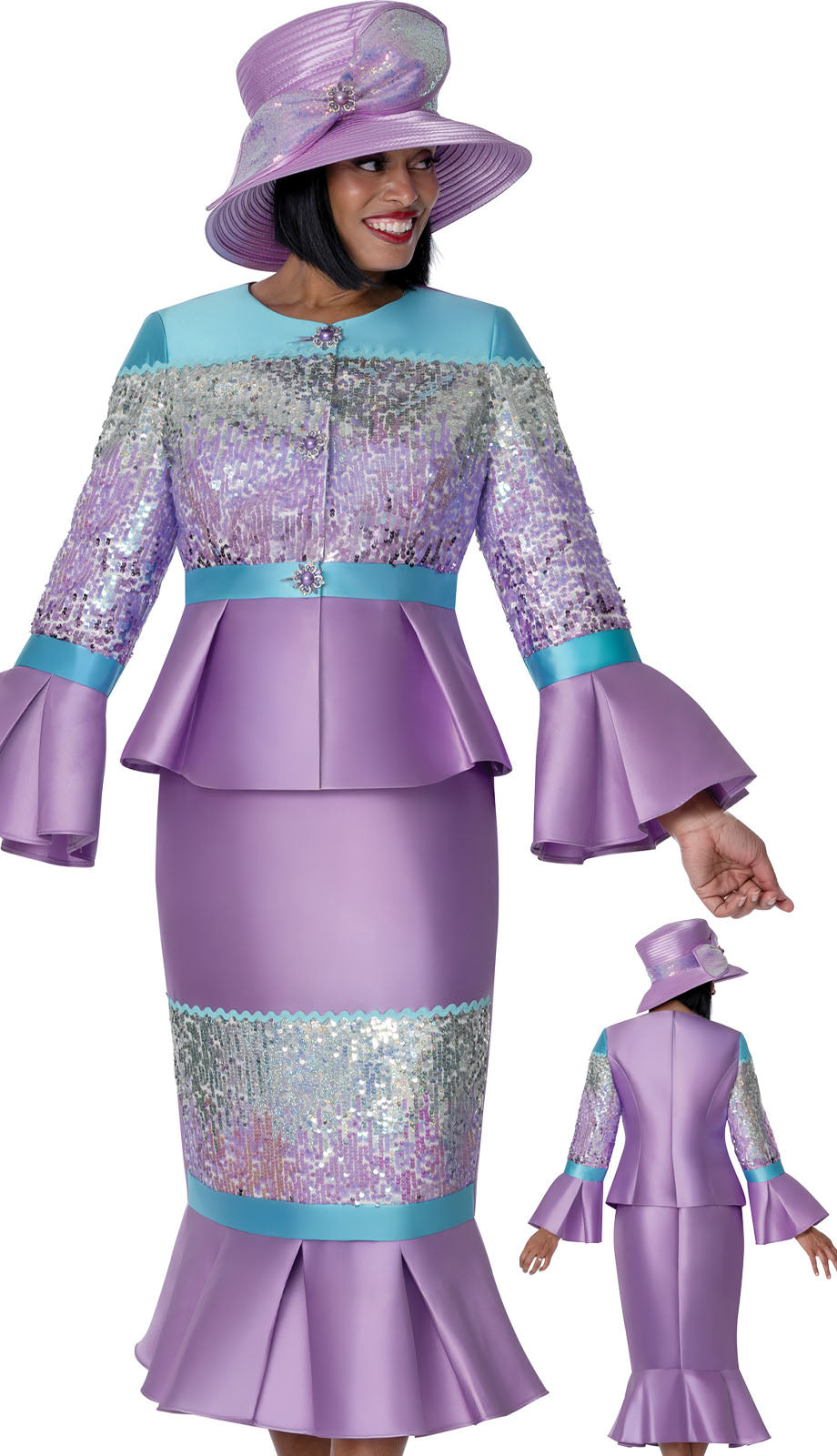 GMI G401832-H Ladies Church Suit-Hat