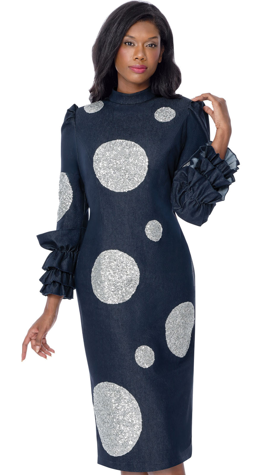 Devine 800421-QS Church Dress