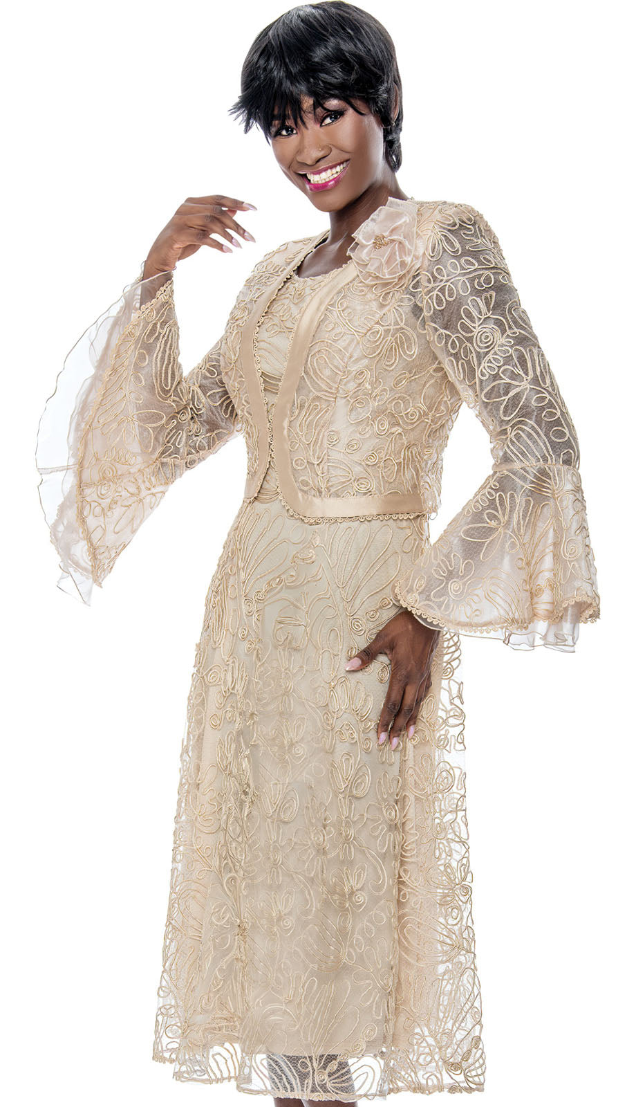 Terramina 7178-CHM-IH Church Dress
