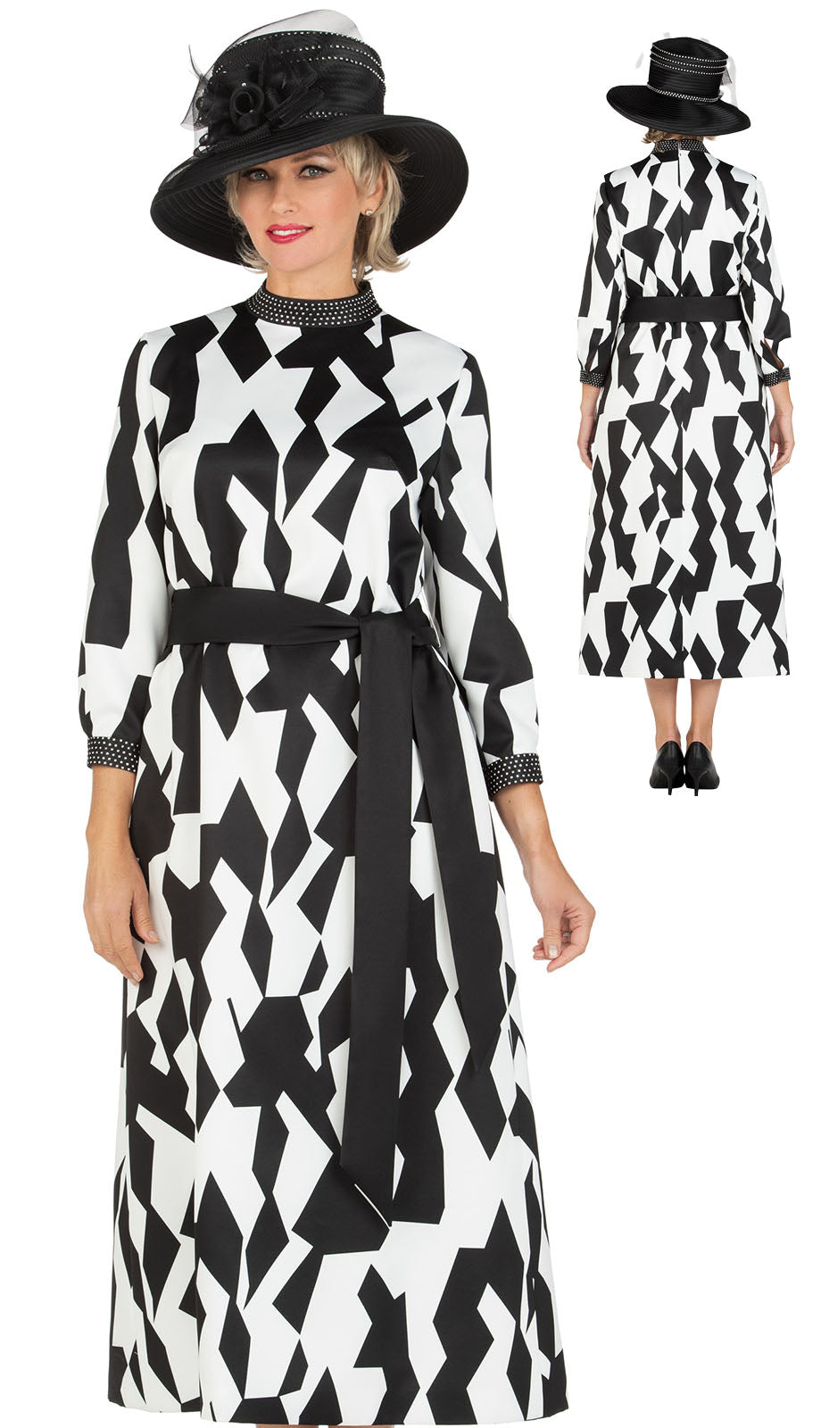 Mia By Giovanna D1631-BWW Church Dress