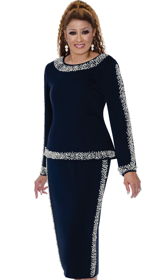 Dorinda Clark Cole 309612-NVY-IH Church Suit