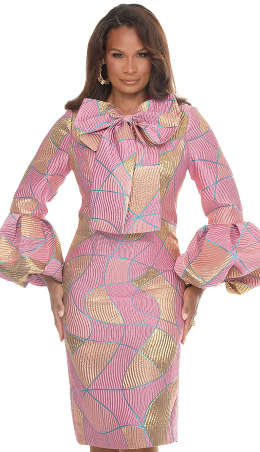 Lisa Rene 3399-PWC Church Suit
