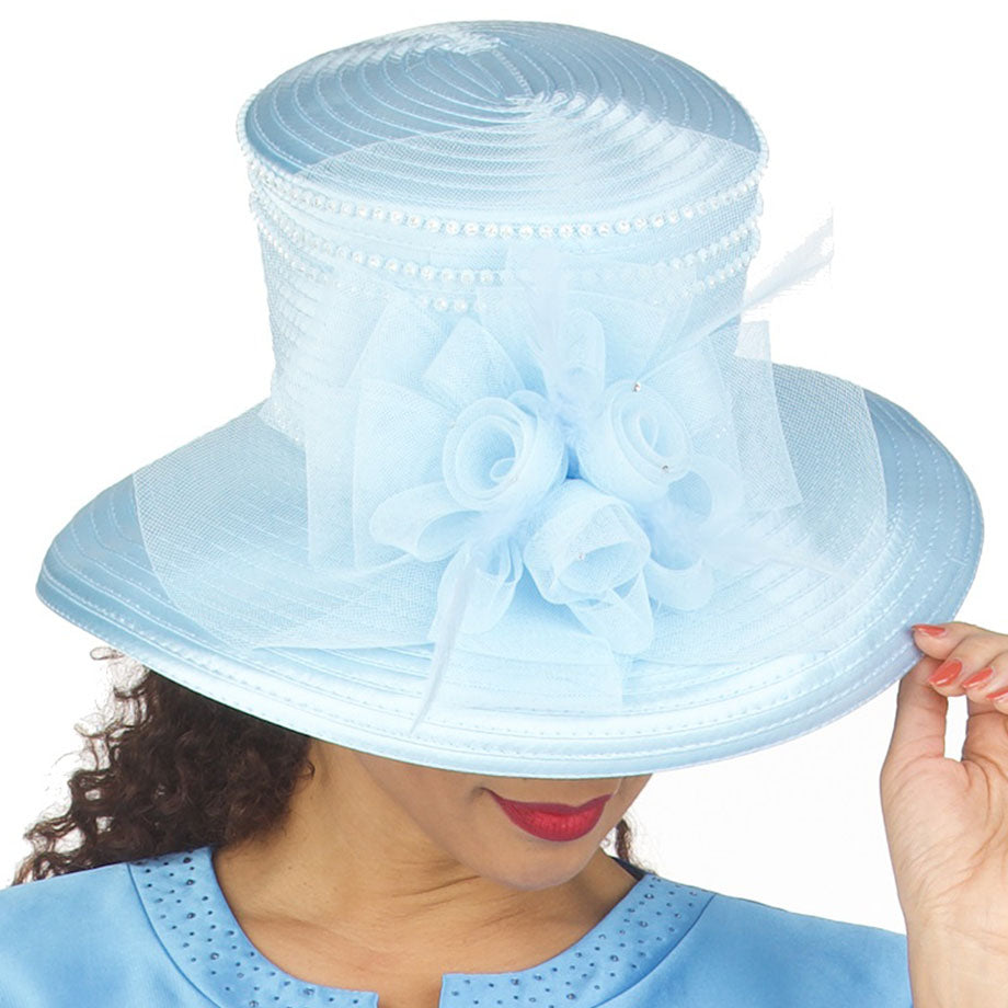 Giovanna HR22125-ICE Church Hat
