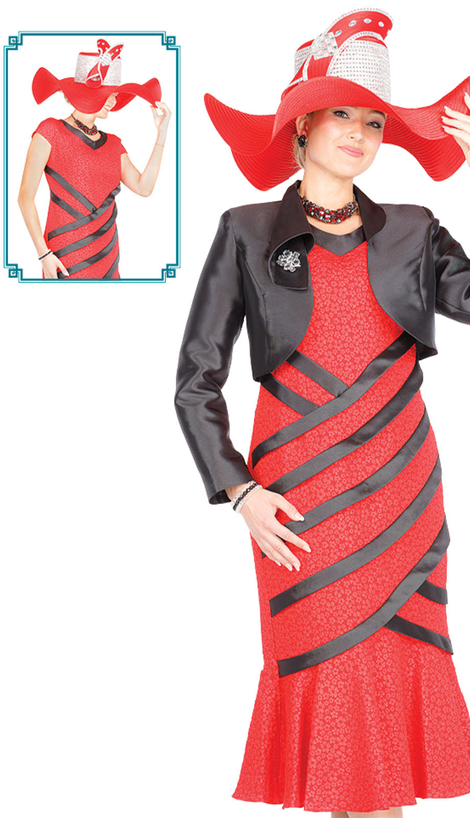 Aussie Austine 6065-H Church Hat