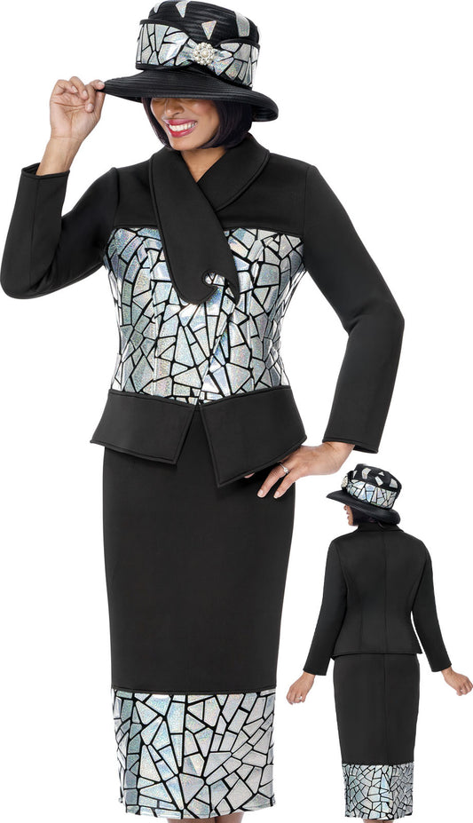GMI 402082-BLK-H Church Hat