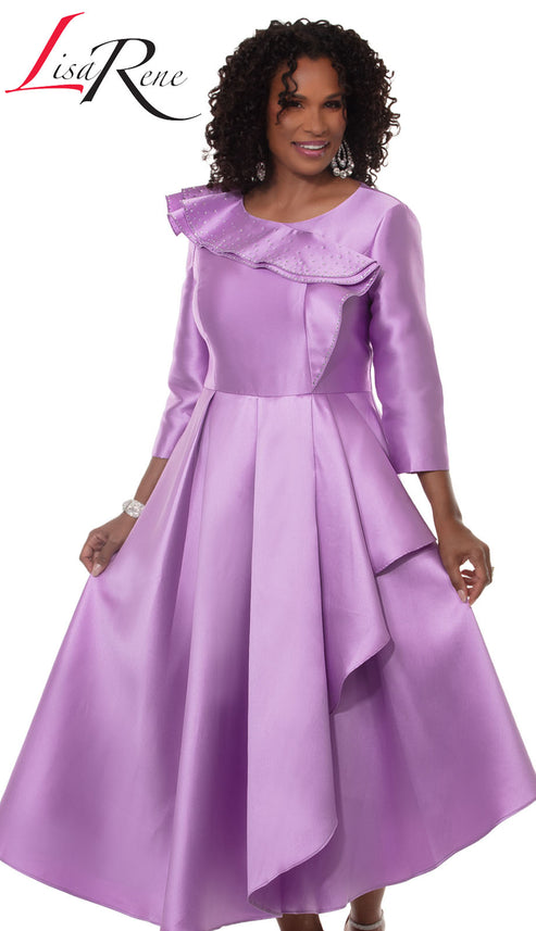 Lisa Rene 3380-LAV Ladies Church Dress – Church Dresses
