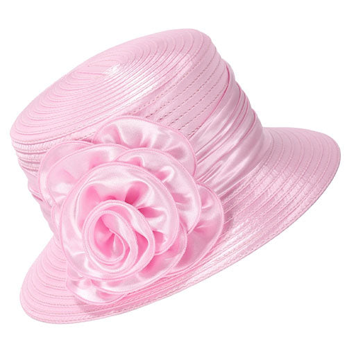 Giovanna HR935-PNK Church Hat