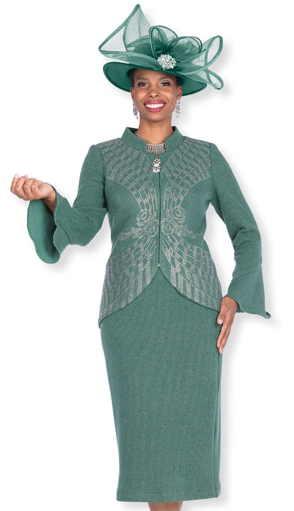 Champagne Italy 5968-GRN-IH Church Suit