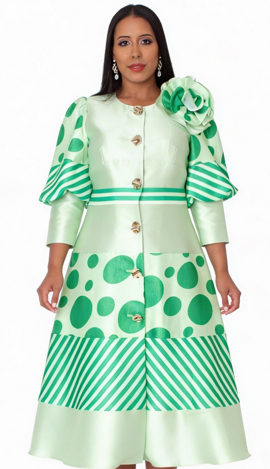 Tally Taylor 41086-GRN Church Suit
