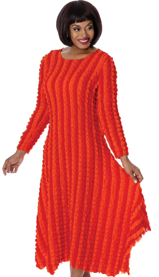 Divine Casuals DC2121-OWM Church Dress