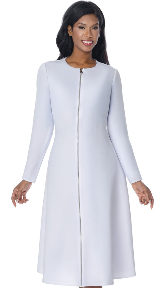 Nubiano 101161-WHT-QS Church Dress
