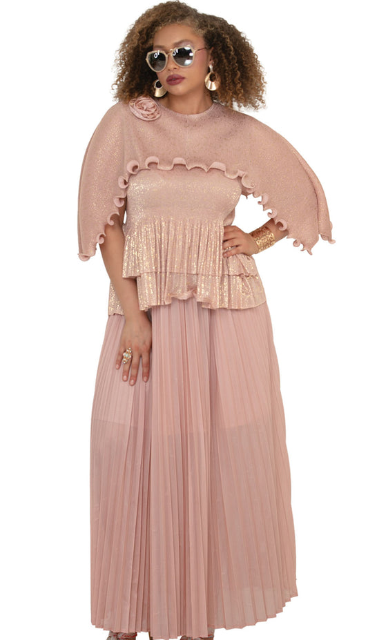 Luxe Moda LM510-PNK Church Outfit
