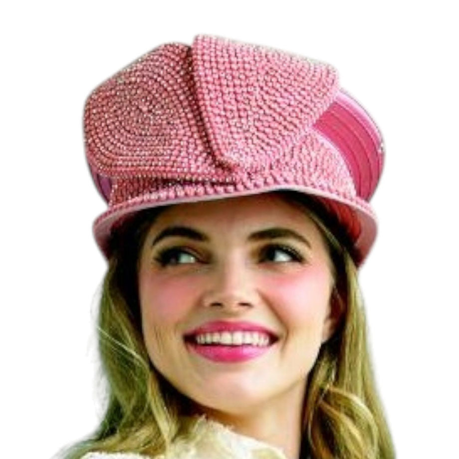 Lily And Taylor Hat H418-MAU-QS Church Hat