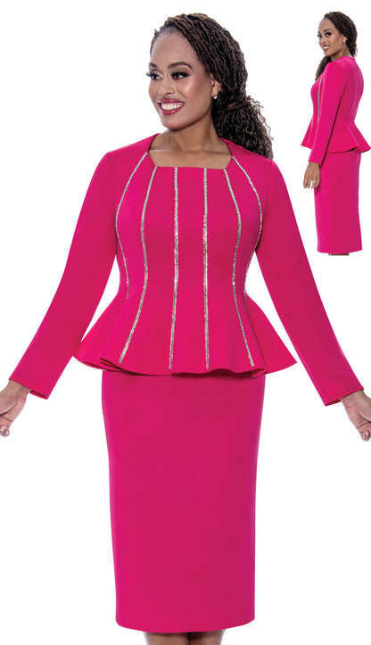Stellar Looks SL600292-MAG-QS Church Suit