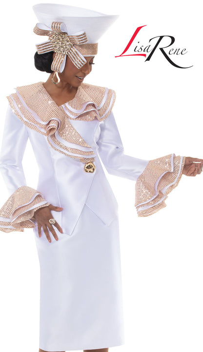 Lisa Rene 3381 Church Suit