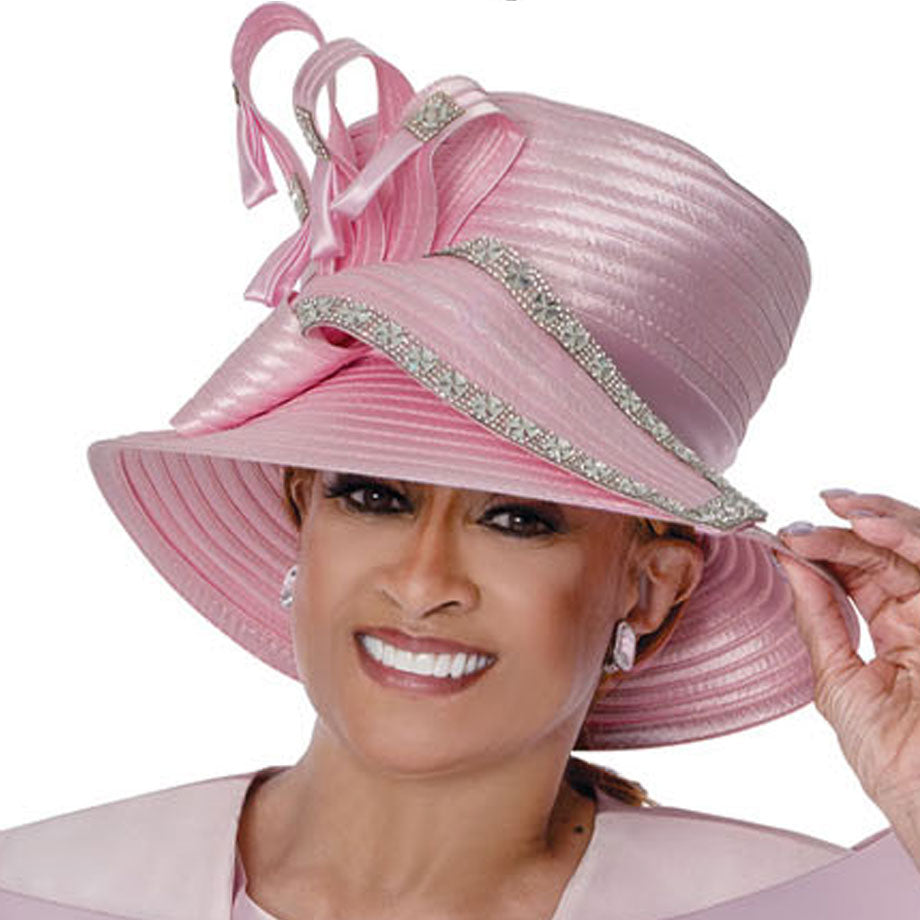 Dorinda Clark Cole 310112-PNK-H-QS Church Hat